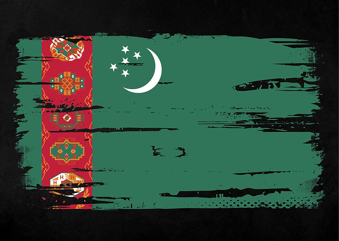 Turkmenistan Flag