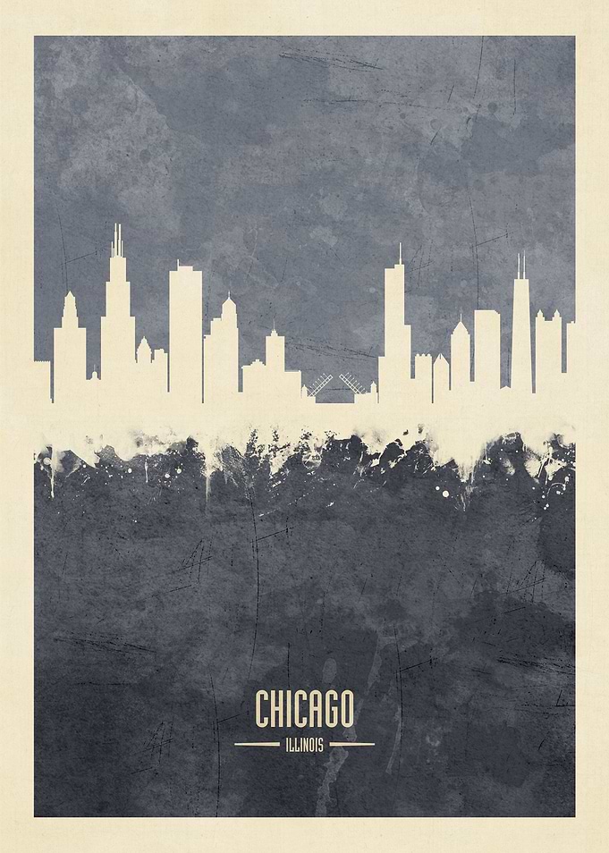Chicago Illinois Skyline