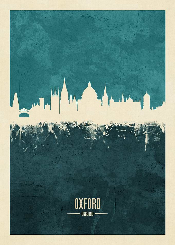 Oxford England Skyline