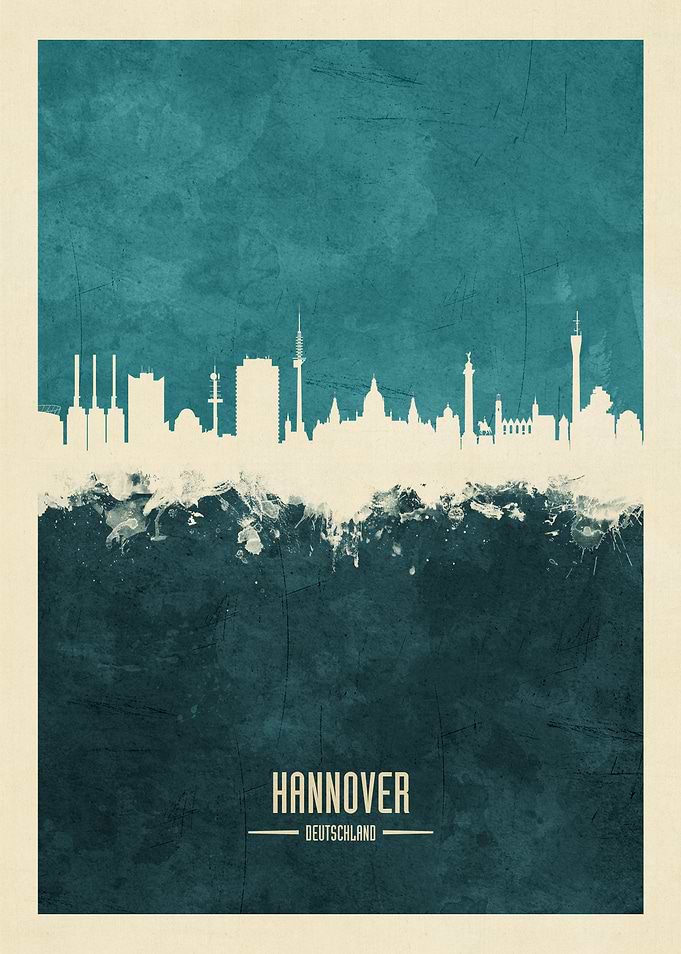 Hannover Germany Skyline