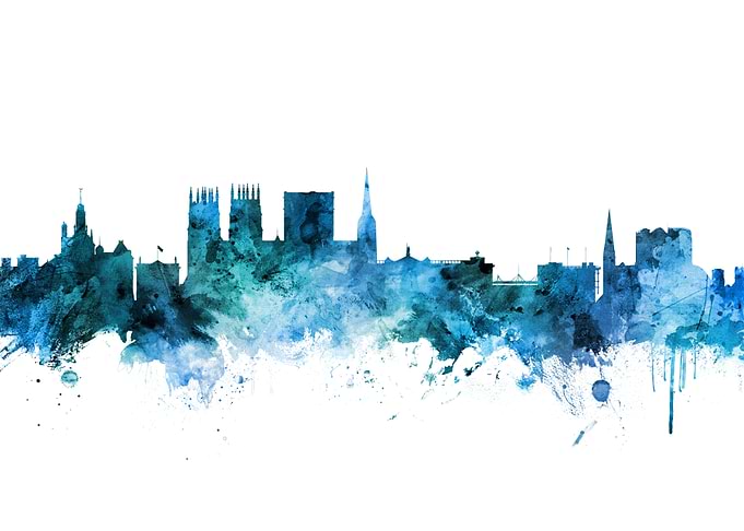 York England Skyline
