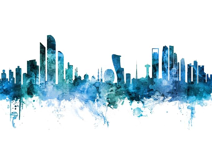 Abu Dhabi Skyline