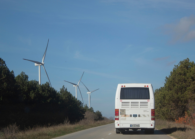 Wind in wheels