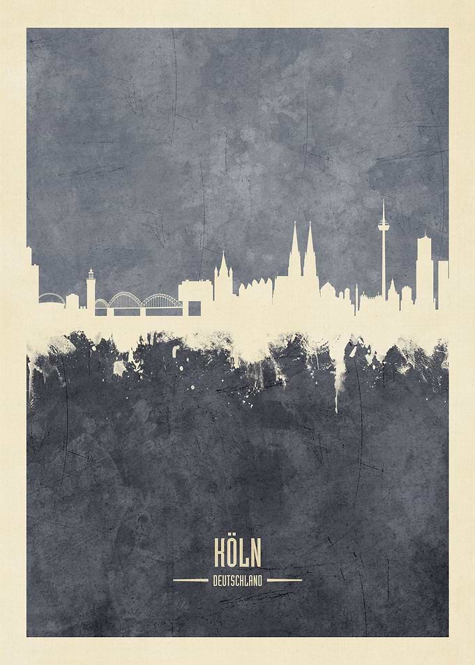 Cologne Germany Skyline
