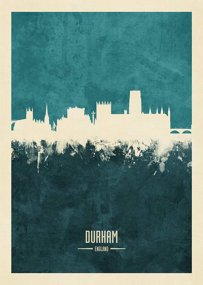 Durham England Skyline