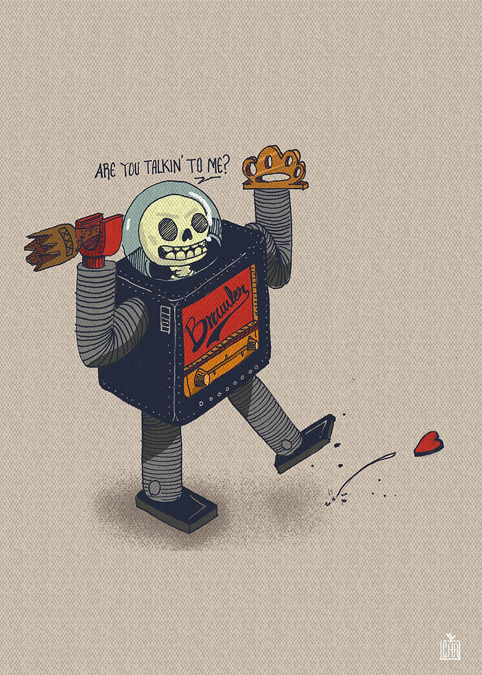 BRAWLER SKULL MEGA ROBOT