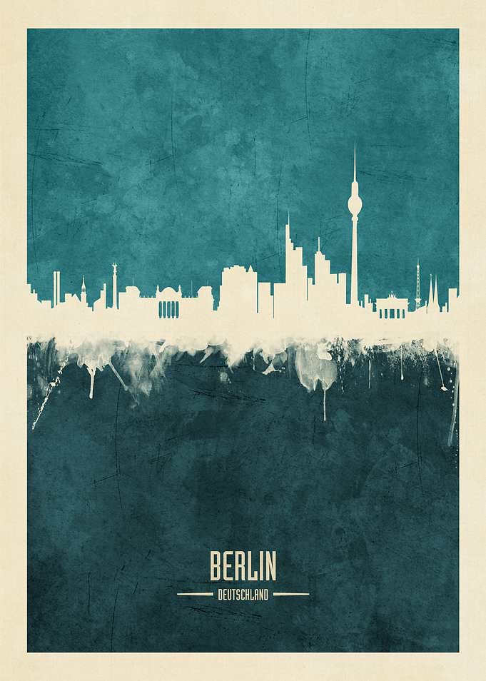 Berlin Germany Skyline