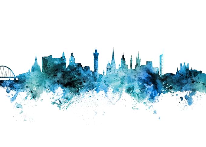 Glasgow Scotland Skyline
