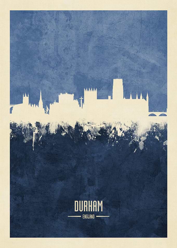Durham England Skyline