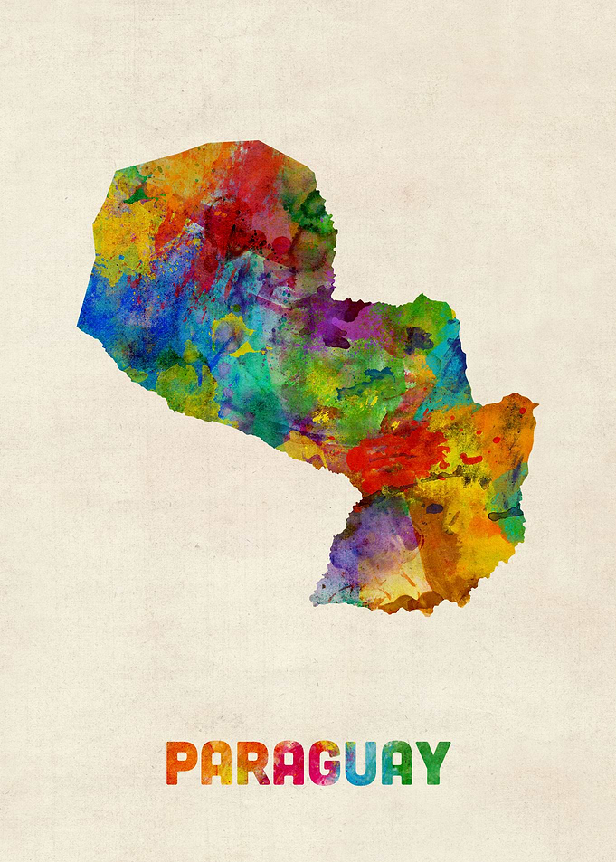 Paraguay Map