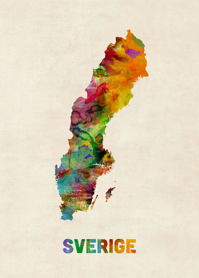 Sweden Map