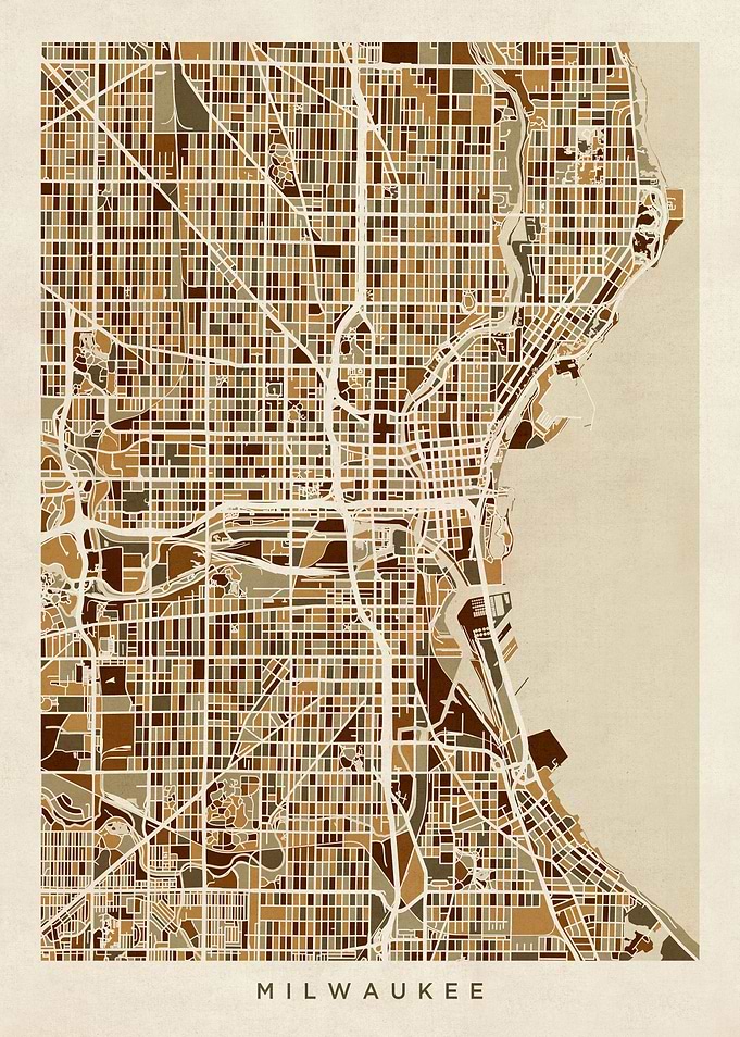 Milwaukee Wisconsin Map