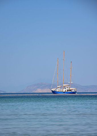Yacht in the Bay