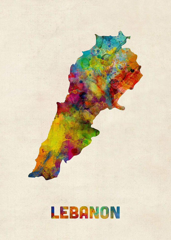 Lebanon Map