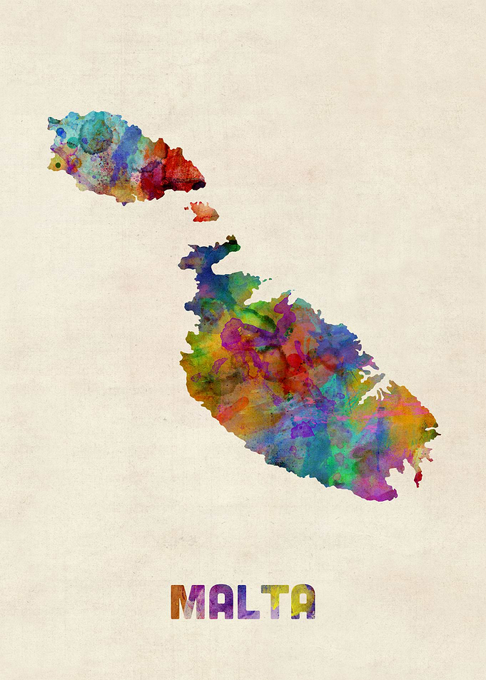 Malta Map