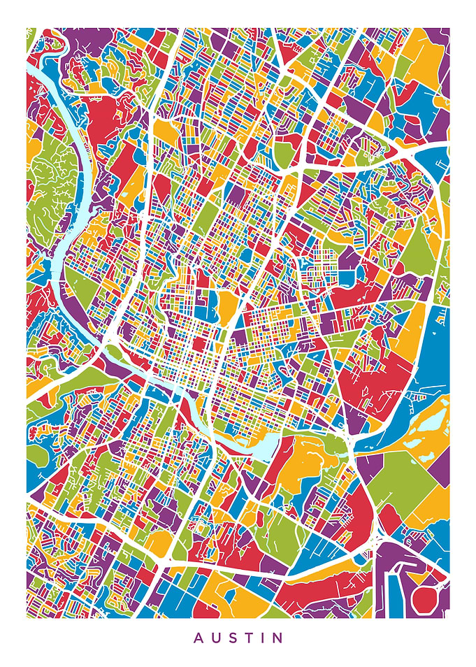 Austin Texas Map