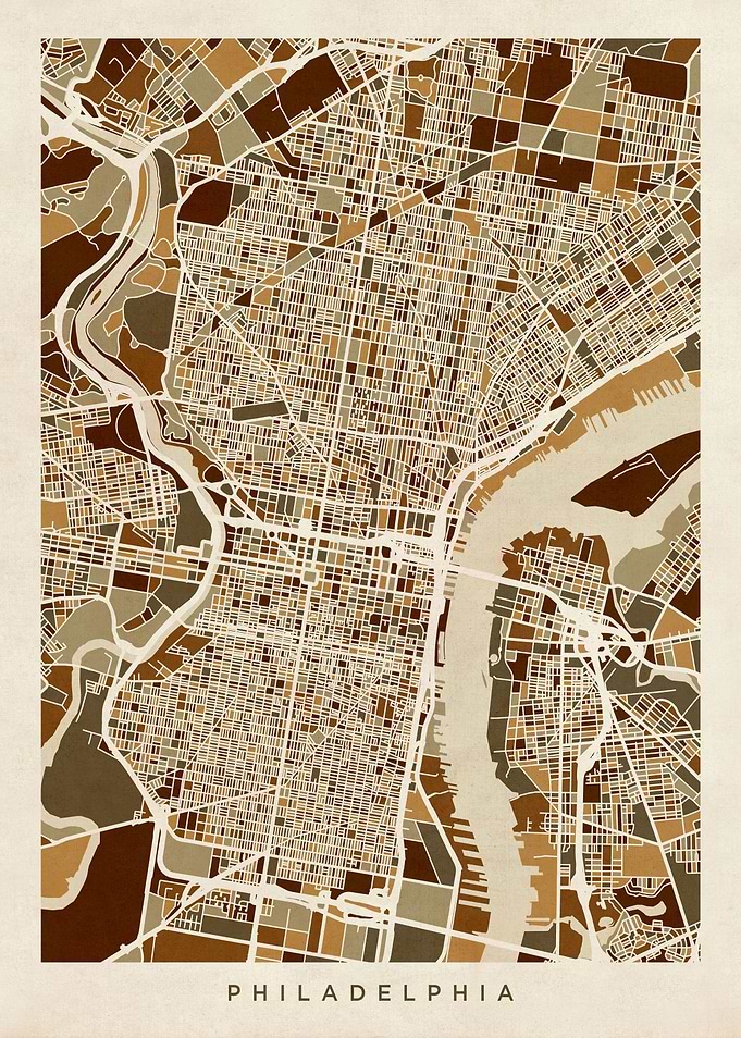 Philadelphia Map