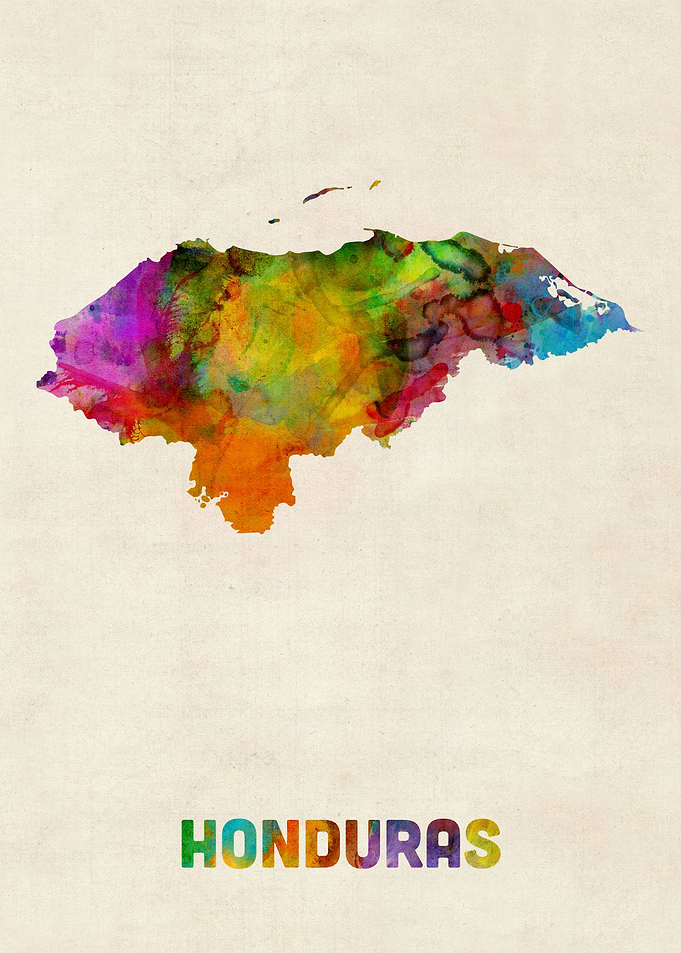 Honduras Map