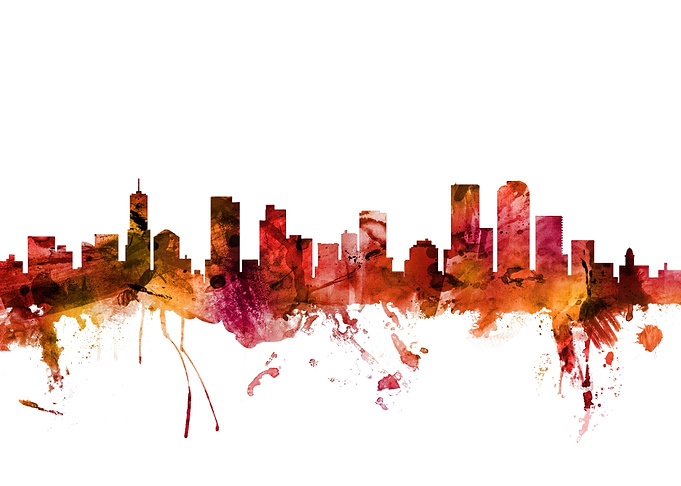 Denver Colorado Skyline