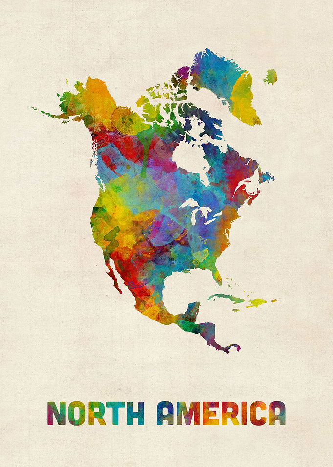 North America Map