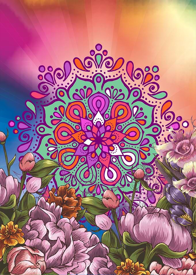 Mandala Arco Iris