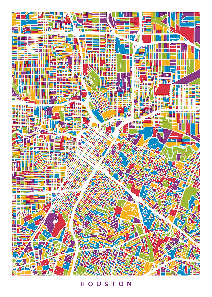 Houston Texas Map