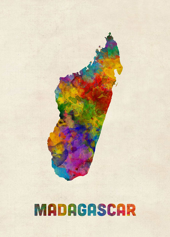 Madagascar Map