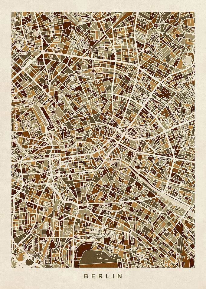 Berlin Germany Map