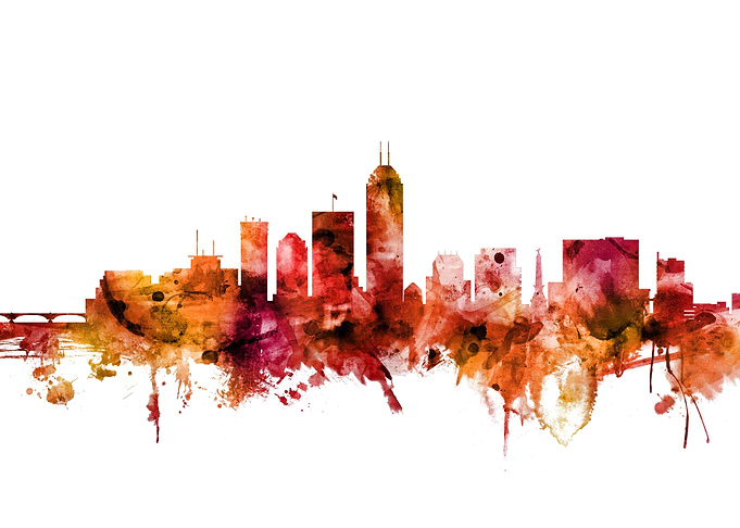 Indianapolis Skyline