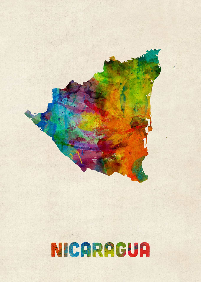 Nicaragua Map