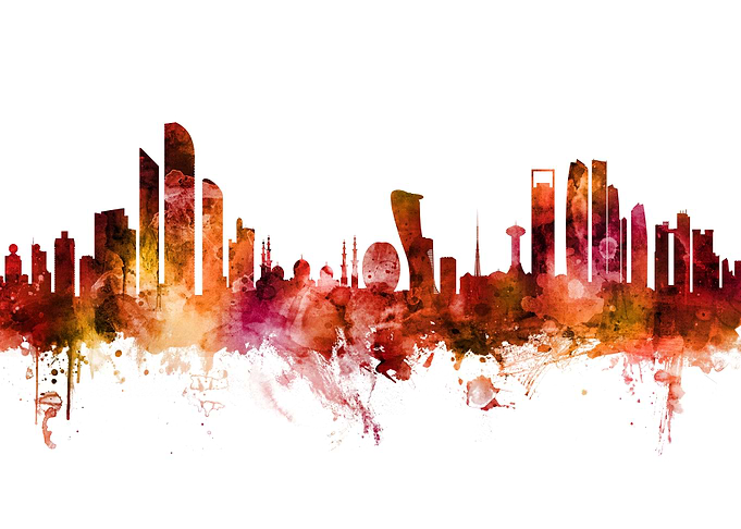 Abu Dhabi Skyline