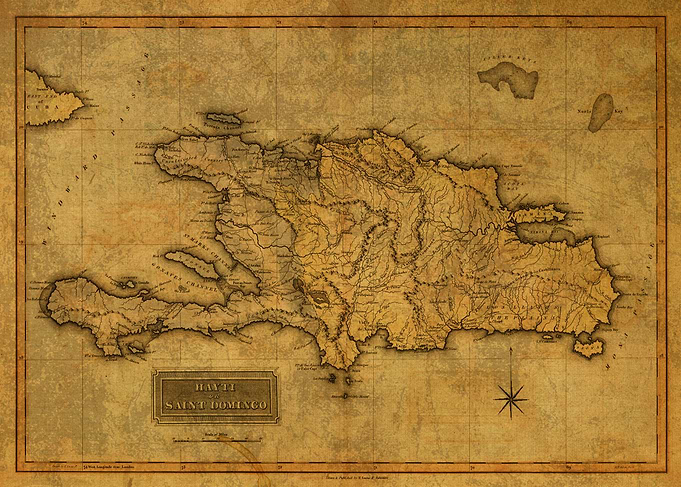 Haiti Saint Domingo 1820