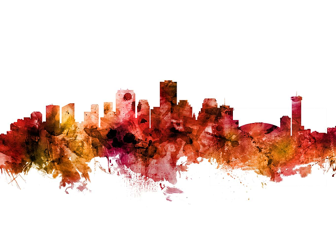 New Orleans Skyline