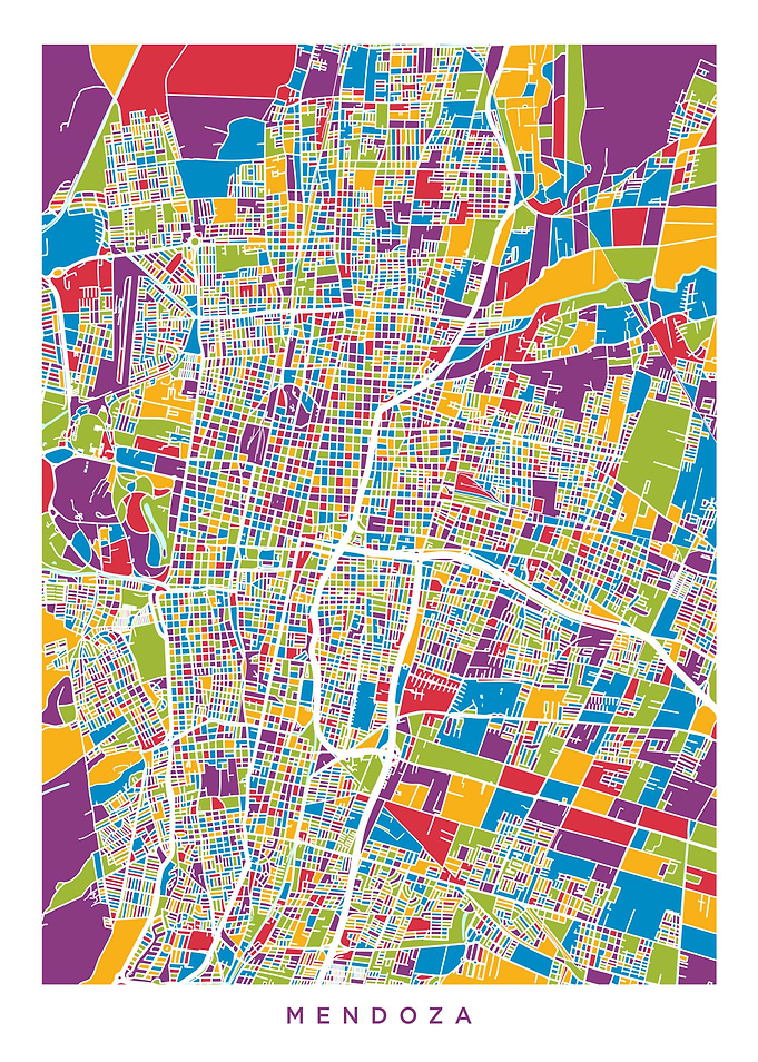Mendoza Argentina Map