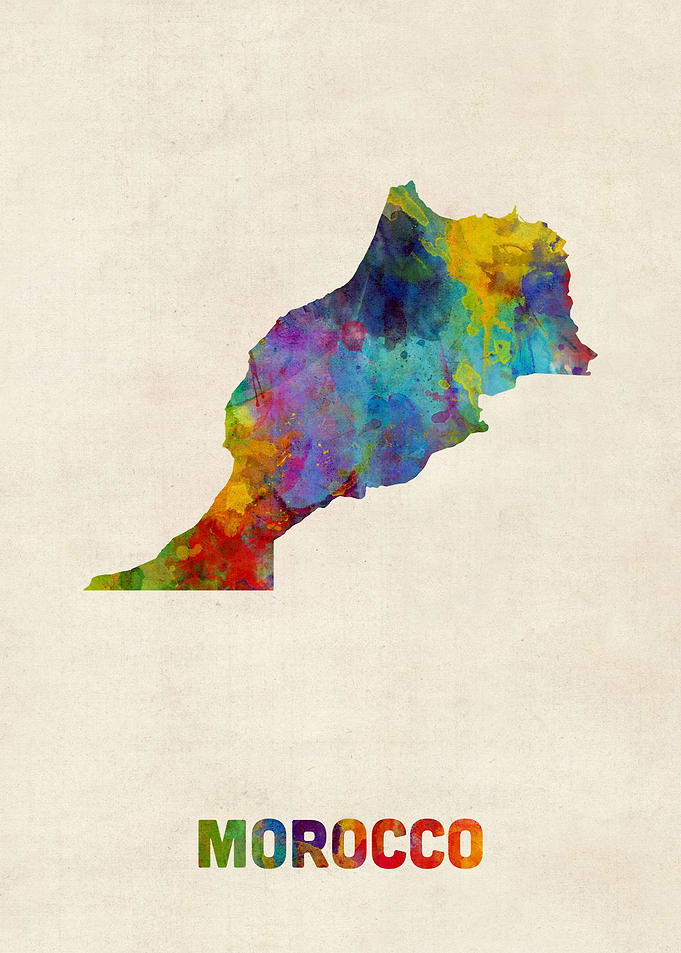 Morocco Map