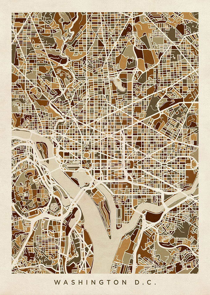 Washington DC Map