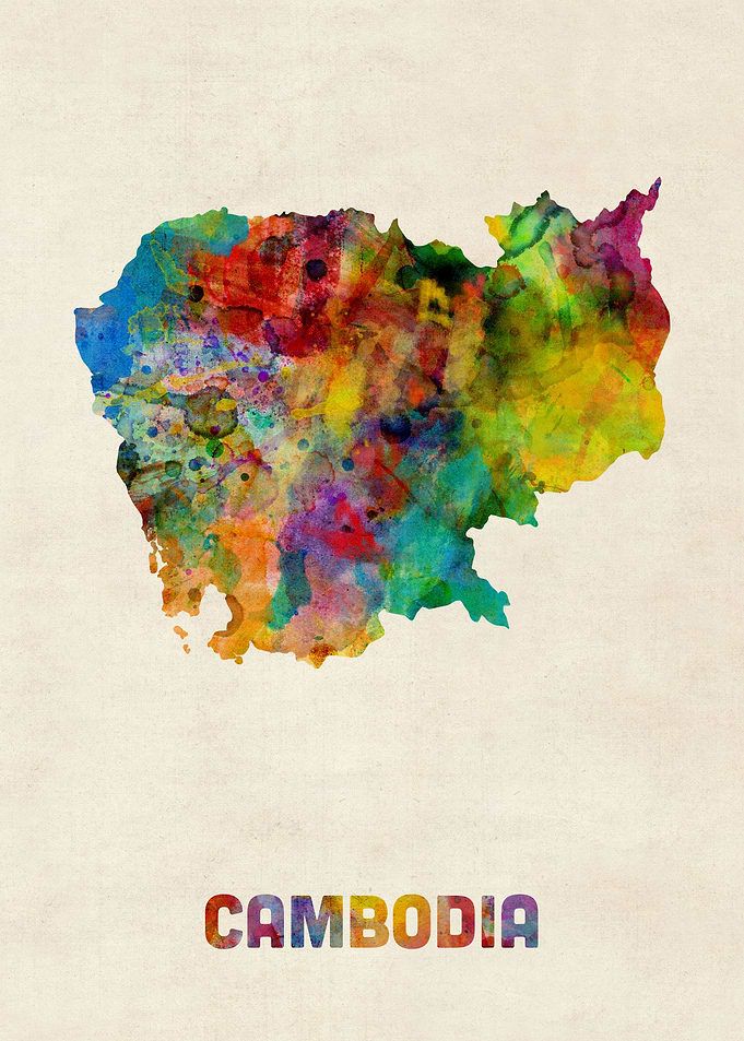 Cambodia Map