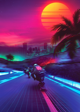 Synthwave Midnight Outrun