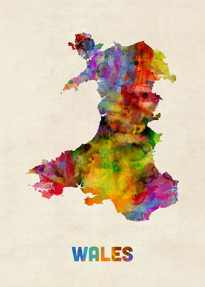 Wales Map