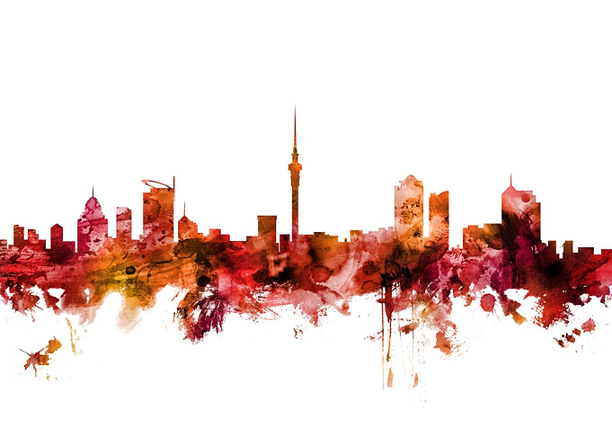 Auckland Skyline