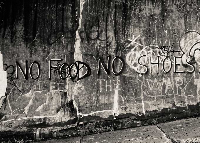 No food no shoes