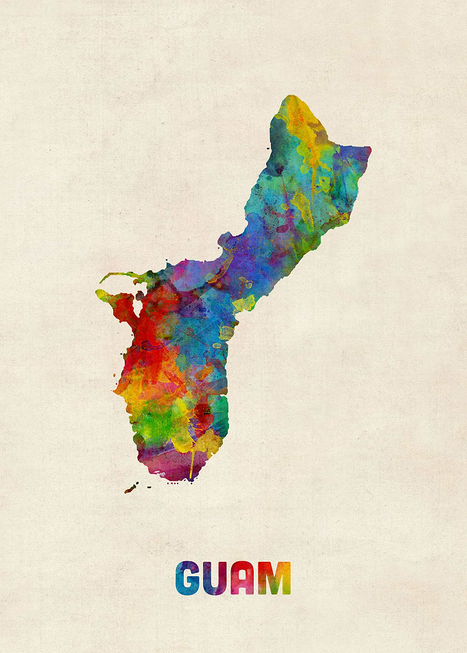 Guam Map