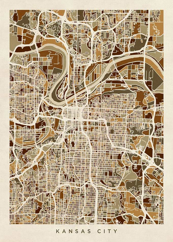 Kansas City Missouri Map