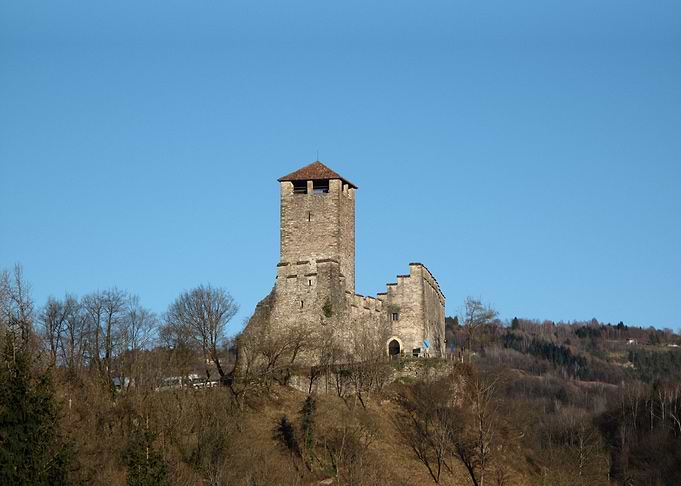 Castle in the blue