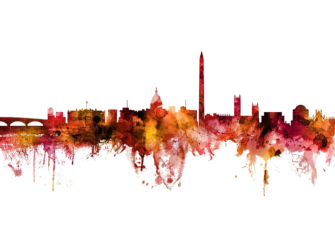 Washington DC Skyline