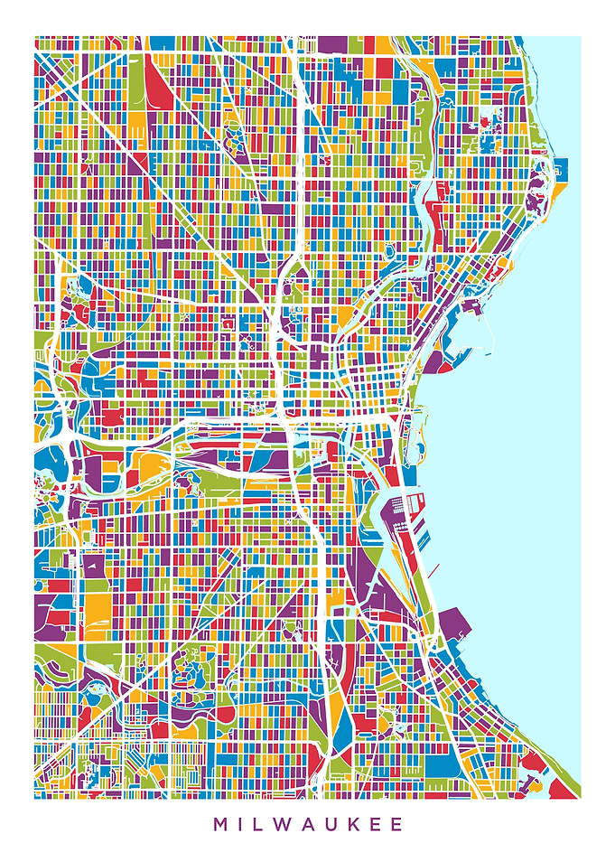 Milwaukee Wisconsin Map
