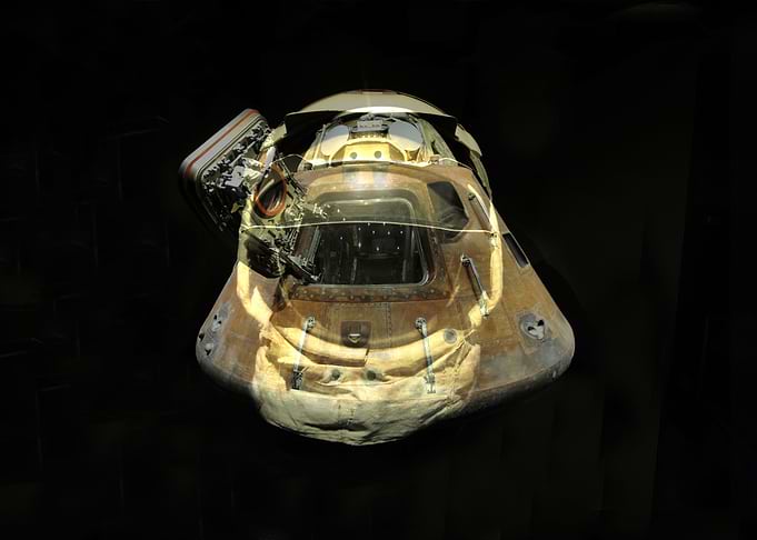 Capsule and helmet