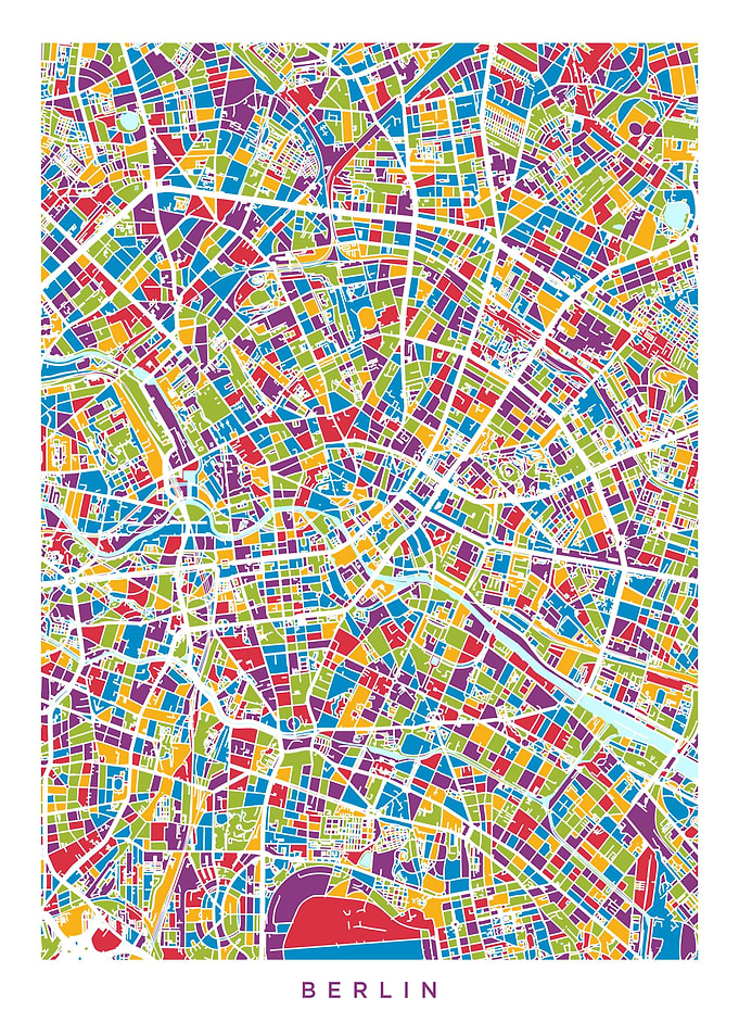 Berlin Germany Map