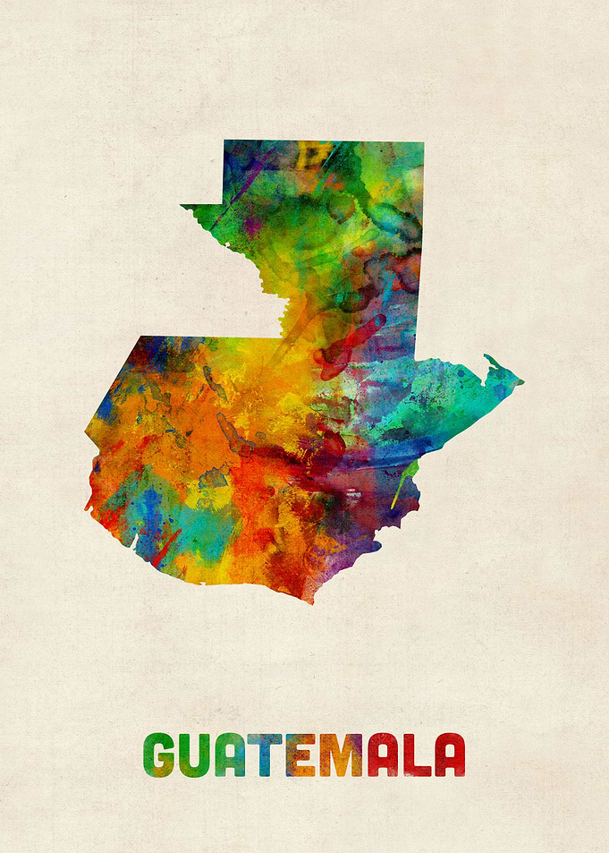 Guatemala Map