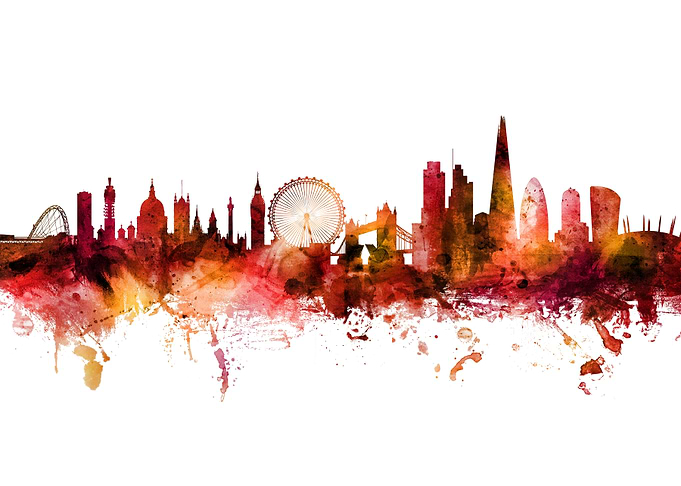 London England Skyline